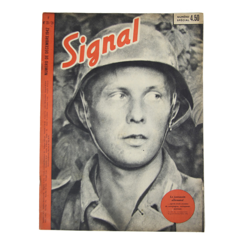 Magazine, Signal, December 1942, French Edition