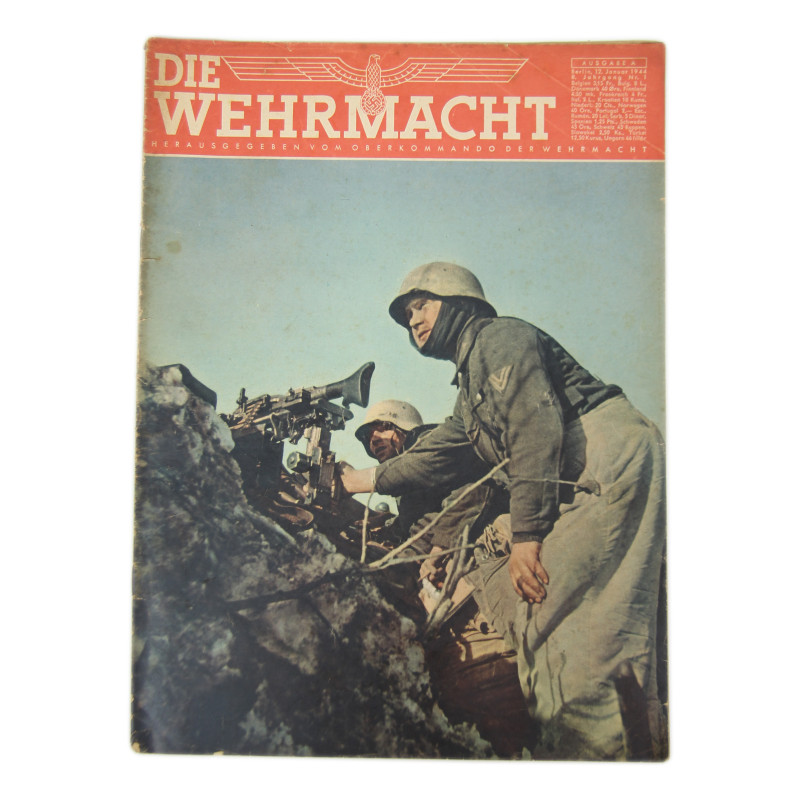 Magazine, Die Wehrmacht, January 12, 1944