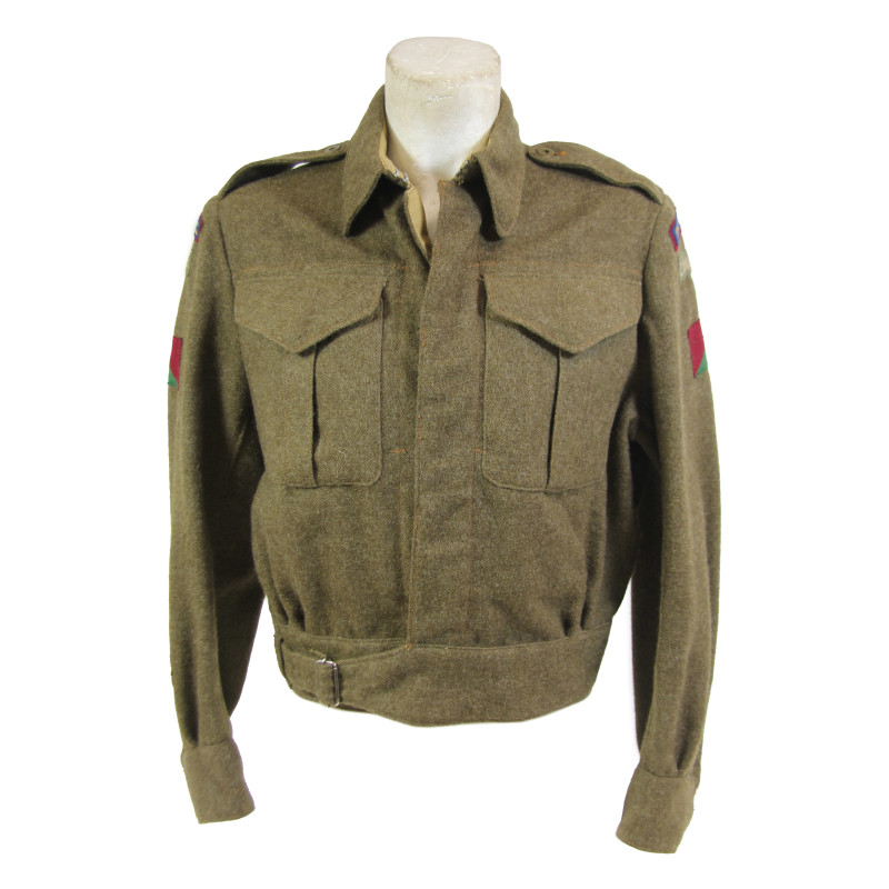Battledress canadien, Pattern 1939, RCAMC, 8th Infantry Division, taille 11, 1943