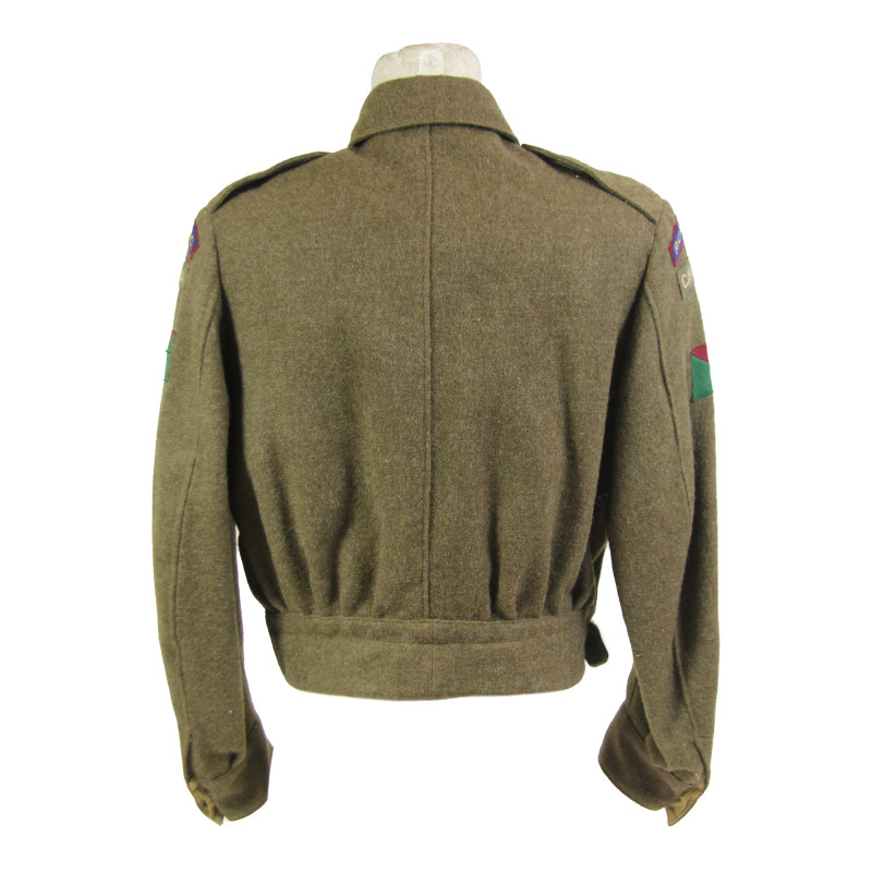 Battledress canadien, Pattern 1939, RCAMC, 8th Infantry Division, taille 11, 1943