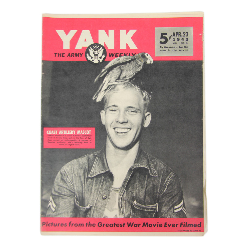 Magazine YANK, 23 avril 1943 Magazine YANK, 23 avril 1943