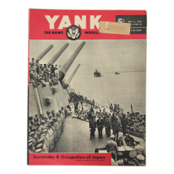 Magazine YANK, 5 octobre 1945, "Surrender & Occupation of Japan"