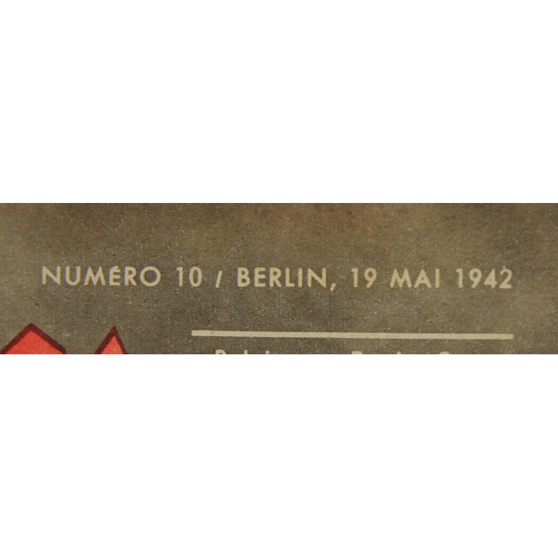 Magazine, Der Adler, May 19, 1942, French Edition, Focke-Wulf Fw 190