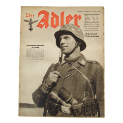 Magazine, Der Adler, July 28, 1942, French Edition, Eastern Front