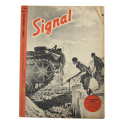 Magazine, Signal, numéro 1, octobre 1942, édition française