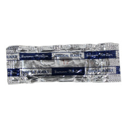 Paquet de cinq lames de scalpel, Swann-Morton, BS 2982, Medical
