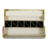 Box, Twelve-Tube, Eye Sutures, Size Four-0, Item No. 1669, DAVIS & GECK, INC., Empty