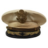 Cap, Senior Officer, US Army, White, LIVINGSTON'S, Size 7 ⅛ Cap, Senior Officer, US Army, White, LIVINGSTON'S, Size 7 ⅛