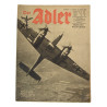 Magazine, Der Adler, July 27, 1943, French Edition, Messerschmitt Me 110