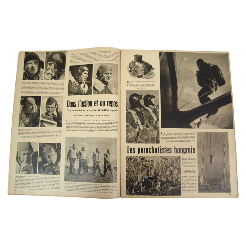 Magazine, Der Adler, July 27, 1943, French Edition, Messerschmitt Me 110