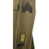 Coat, Serge, Wool, OD, 42R, 1942, Sgt. John Sadowski, Air Transport Command, USAAF, CBI Coat, Serge, Wool, OD, 42R, 1942, Sgt. John Sadowski, Air Transport Command, USAAF, CBI