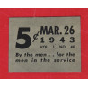 Magazine YANK, 26 mars 1943 Magazine YANK, 26 mars 1943