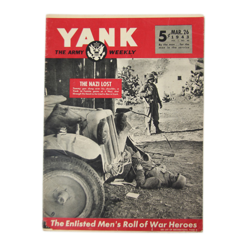Magazine YANK, 26 mars 1943 Magazine YANK, 26 mars 1943