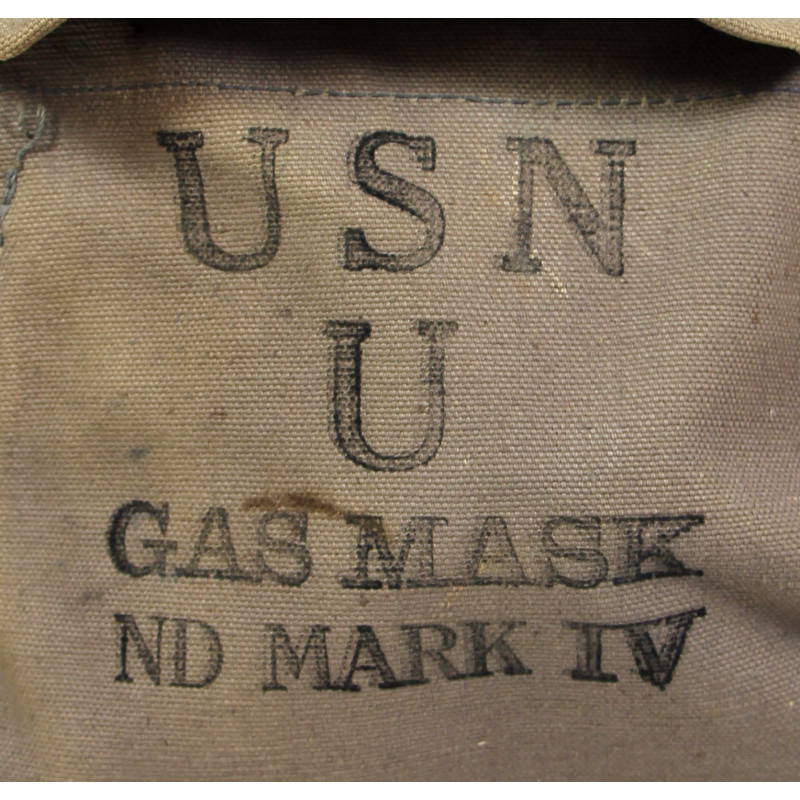 Mask, Gas, Mark IV, US Navy, 1944, Complete