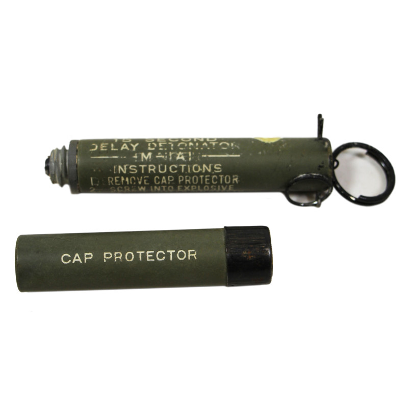 Detonator, Delay, M-1, 15-Second, Demolition, Omaha Beach