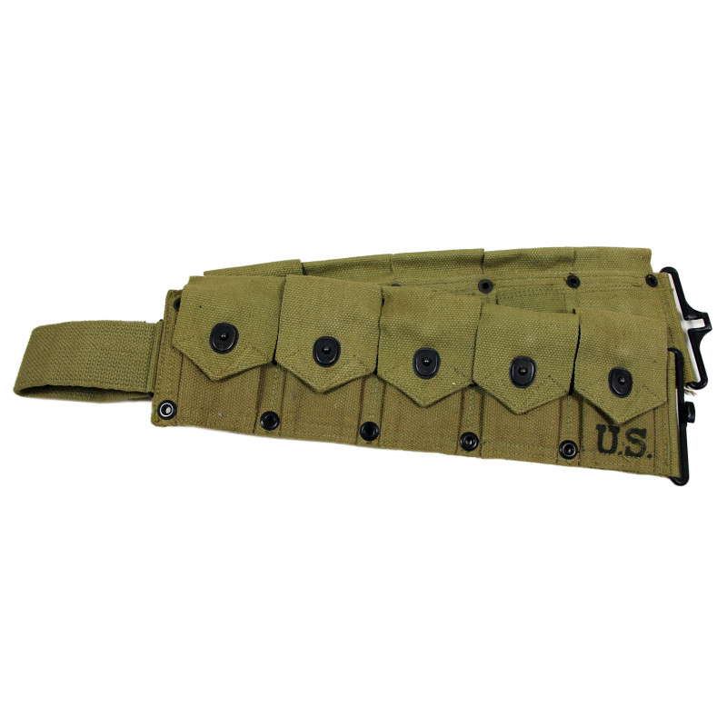 Ceinturon cartouchière M1 Garand, D.M. SHOE CO. 1943