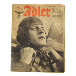 Magazine, Der Adler, June 3, 1941, Bilingual Edition