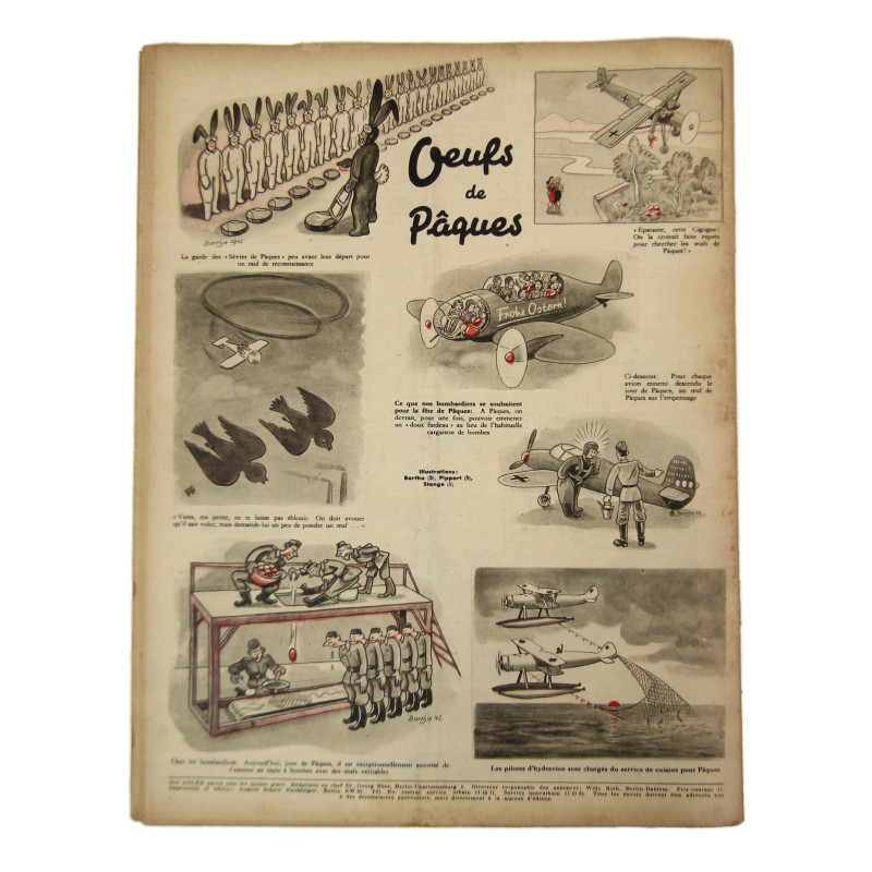 Magazine, Der Adler, 7 avril 1942, édition française