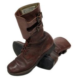 Boots, Service, Combat (Buckle Boots), Size 9 C, 1944