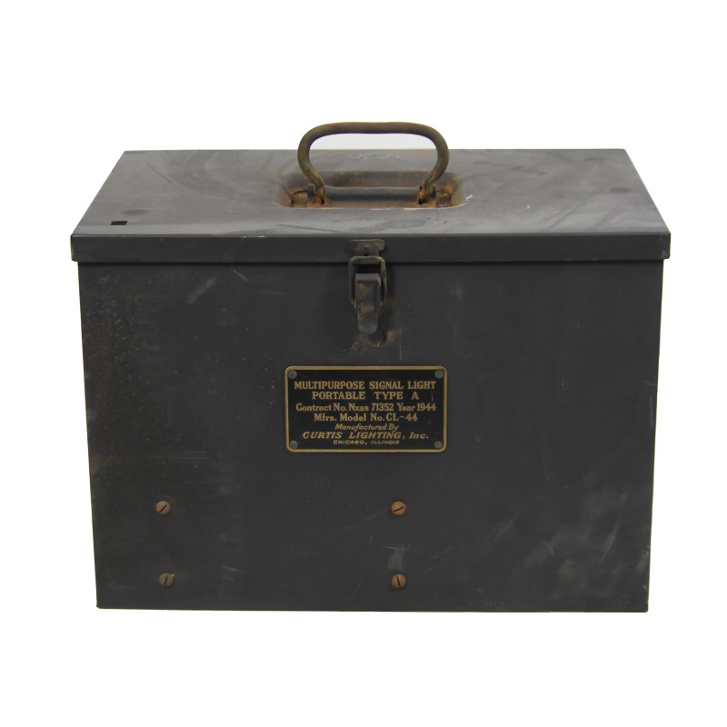 Lampe de signalisation, US Navy, Multipurpose Signal Light, Portable, Type A, 1944