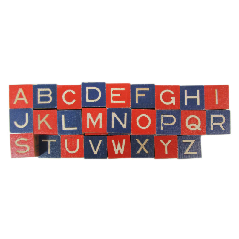 Puzzle, Patriotic, Wooden, Flag Blocks, 48-Star Flag, Complete
