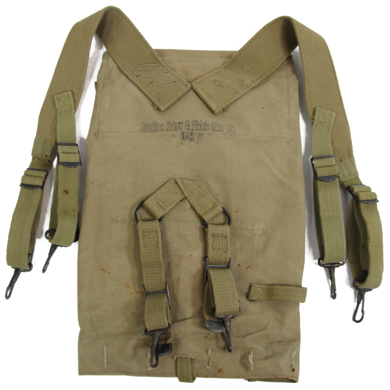 Haversack, M-1928, Hamilton Scheu & Walsh Shoe Co. 1942