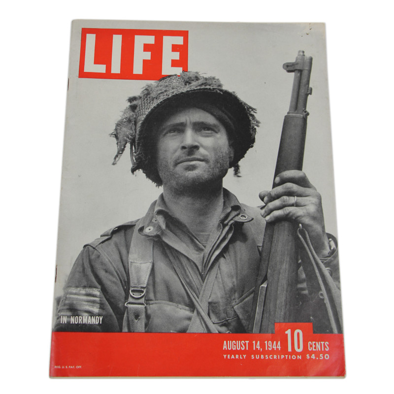 Magazine, LIFE, Lt. Kelso Horne, 508th PIR, 82nd Airborne Division, August 14, 1944