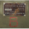 Converter, M-209-B, 1942, with Bag, Carrying, Impregnated