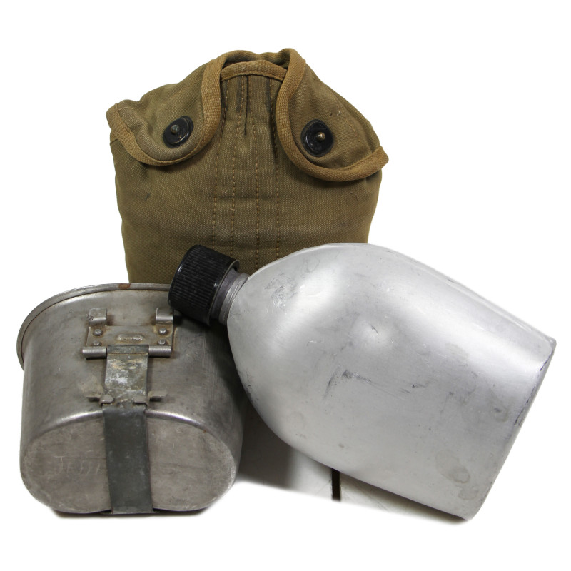 Canteen, US Army, Complete, British-Made, 1945