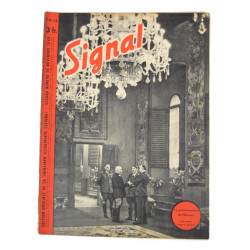 Magazine, Signal, No. 2, November 1940, French Edition, Benito Mussolini & Adolf Hitler