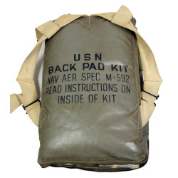 Back Pad Kit, M-592, US Navy, Survival, with Accessories