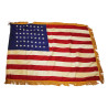 Flag, US, 48-Star, Silk, with Fringes, 3' x 4.2'