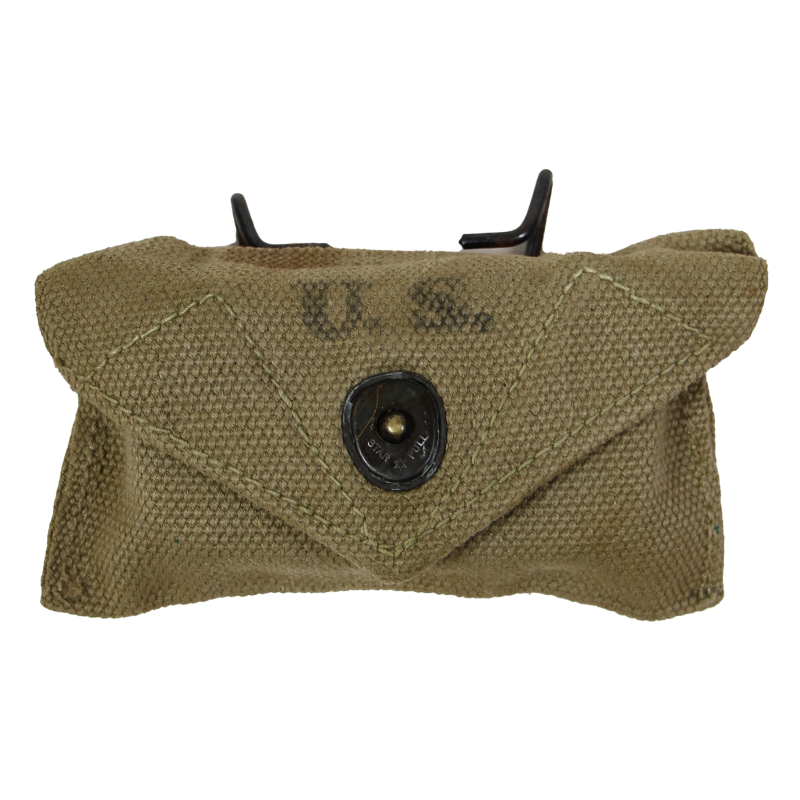 Pochette à pansement M-1924, BEARSE Mfg. Co. 1942, avec pansement Carlisle