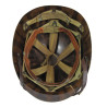 Casque M1, pattes fixes, US Navy, liner FIRESTONE, A washers verts Casque M1, pattes fixes, US Navy, liner FIRESTONE, A washers verts