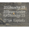 Caisse allemande, grenades ovoïdes, Eihandgranate 39, 1944, Normandie Caisse allemande, grenades ovoïdes, Eihandgranate 39, 1944, Normandie