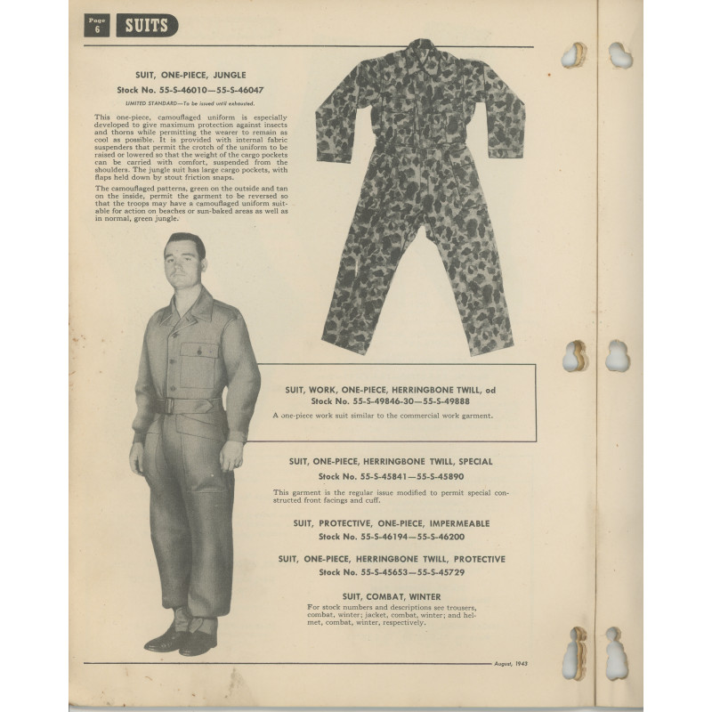 Catalog, Supply, Quartermaster, August 1943