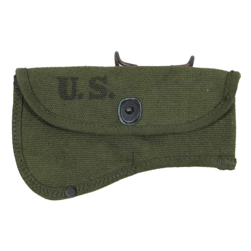 Pochette de hache, M-1910, CANVAS PROD. OF K.C. 1944, OD 7, état neuf