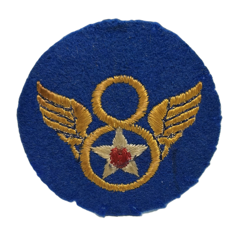 Insignia, 8th Air Force, USAAF, British-Made, Felt