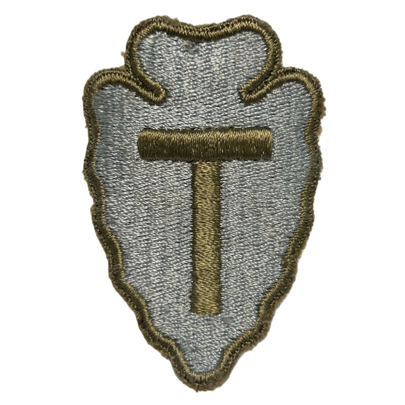 Insigne, 36th Infantry Division, dos vert, 1943