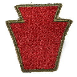 Patch, 28th Infantry Division, OD border, Green Back, 1943