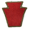 Patch, 28th Infantry Division, OD border, Green Back, 1943
