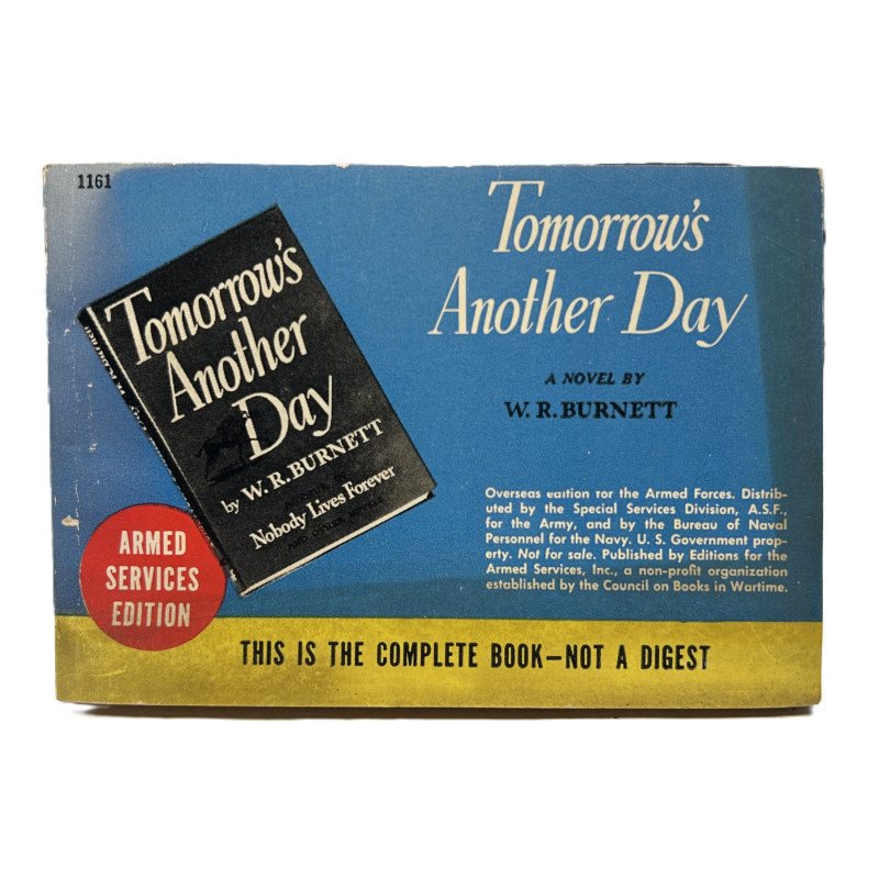 Novel, US Army, Tomorrow's Another Day, 1945