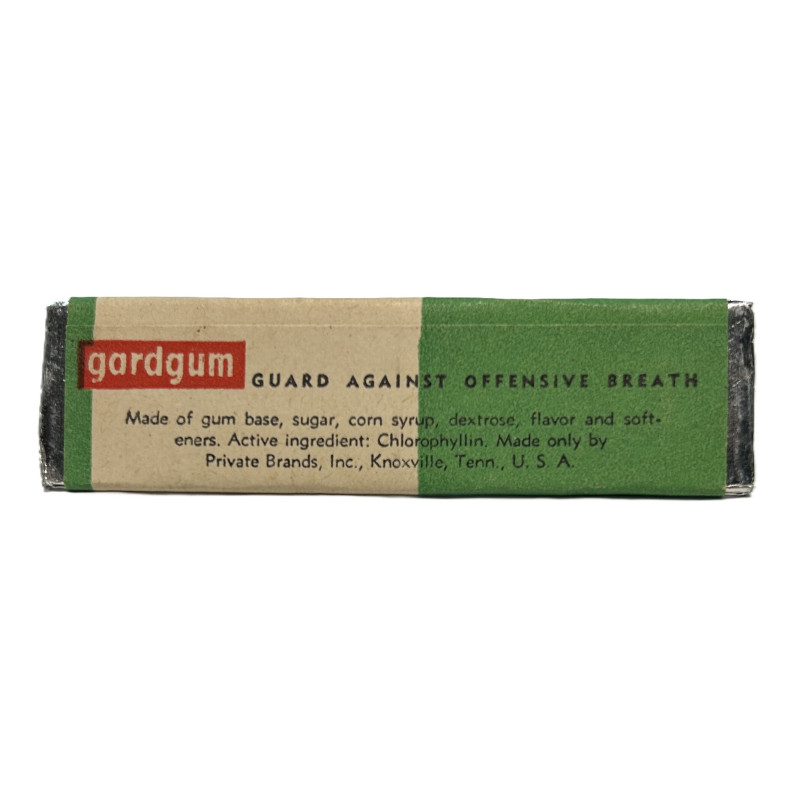 Stick, Chewing Gum, Gardgum, Chlorophyl