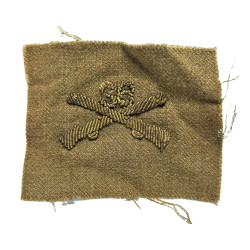 Insignia, Collar, Officer, Bullion, 36th Armored Infantry Rgt., 3rd Armored Division