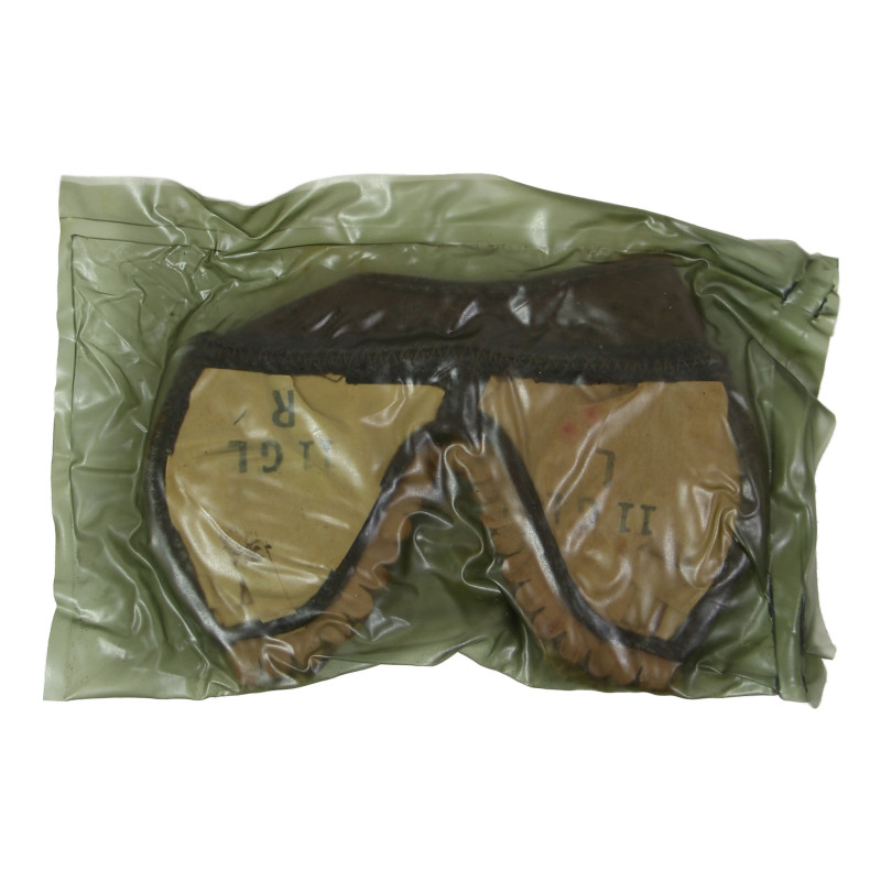 Goggles, Type E-1, USAAF, Green, C-1 vest