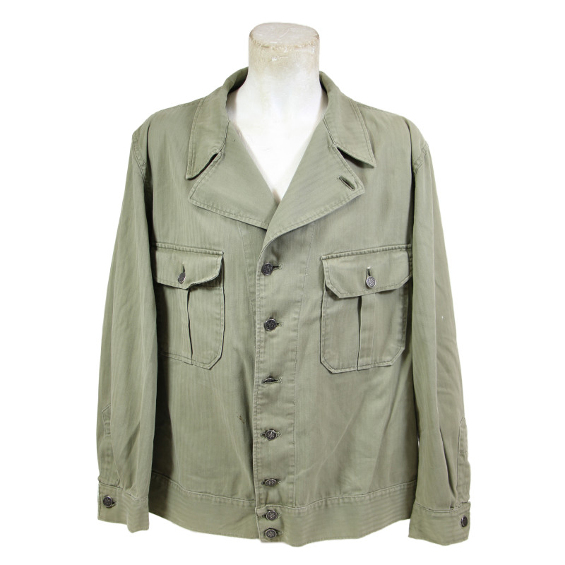 Jacket, HBT (Herringbone Twill), US Army, 1st Type