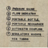 Sign, Plan, Circuit, Low Pressure Oxygen System, C-47, USAAF
