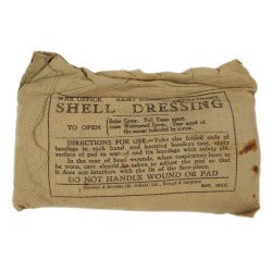 Shell Dressing, British, Johnson & Johnson (Gt. Britain), Ltd., May 1944
