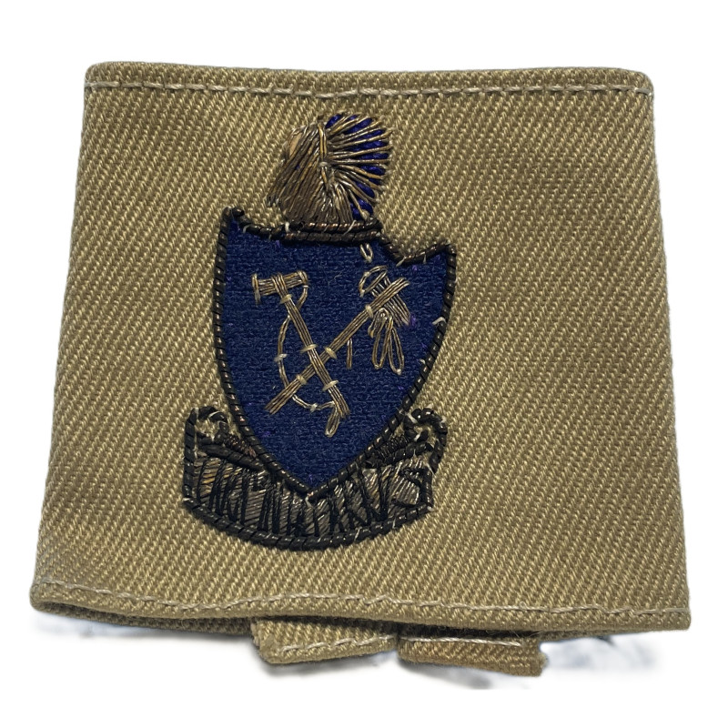 Paire d'insignes, 179th Inf. Rgt., 45th Infantry Division, cannetille