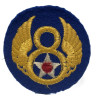 Insigne, 8th Air Force, USAAF, British-Made, feutre